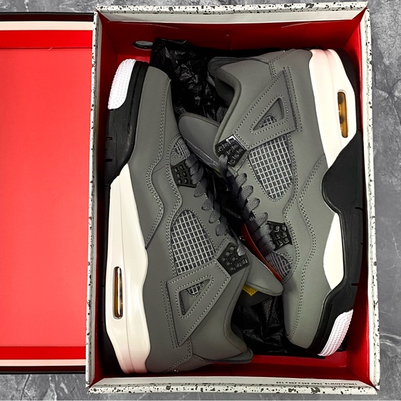 Jordan 4 Retro Cool Grey -Men’s Athletic Sneakers Shoes - Picture 10 of 10